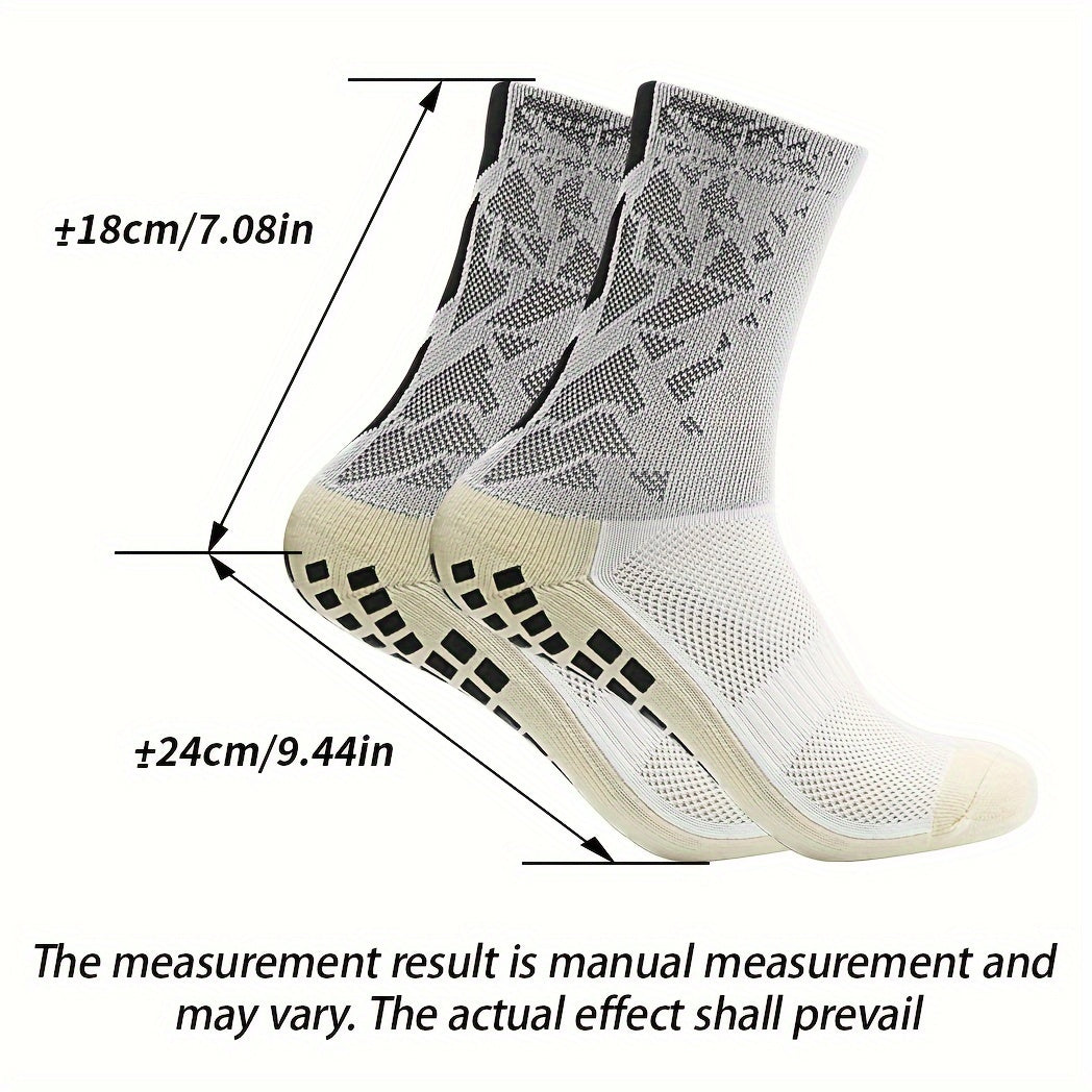 4 Pairs Camo Football Socks Non-Slip Soccer Socks