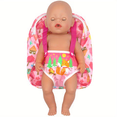 Fine Detail Doll Backpack for 30-48-45 Dolls with Storage Pockets