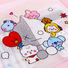Student Transparent Pouch Pen Bag Pencil Case