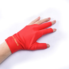 1pc Snooker Billiard Cue Glove 3 Fingers Cue Gloves