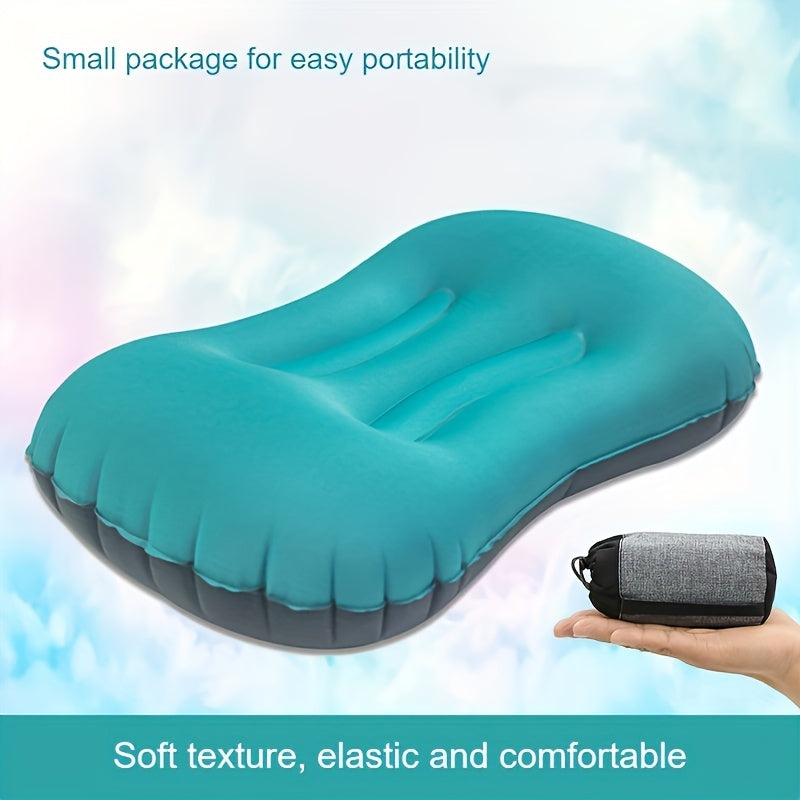 Portable Inflatable Camping Pillow for Outdoor Activities