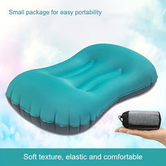 Portable Inflatable Camping Pillow for Outdoor Activities