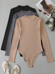 3 Pack Casual Crew Neck Bodysuits