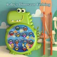 Dino Fishing Plate Set for Kids