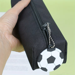 Classic Football Pendant Large Capacity Pencil Case