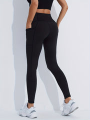 High Waist Solid Yoga Leggings Hip Lifting Tight Pants