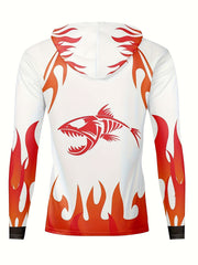 Men's UPF 50 Sun Protection Hoodie Long Sleeve Quick Dry Top