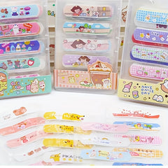 80pcs Cartoon Animal Bandages Decorative Beauty Stickers