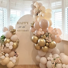 61pcs Neutral Balloons 30 48 Cm Latex Balloons Nude Blush Balloons
