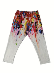 Skinny Capris Leggings Casual Crop Leggings for Women