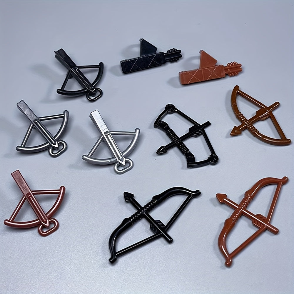 Ancient Warrior Bow and Arrow Set Hero Movies Mini Building Blocks Toy DIY