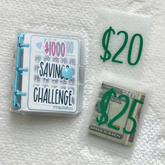 Savings Challenge Binder Money Saving Binder Savings Challenges Book