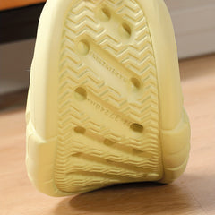 Men's Plaid Platform Slides Soft Sole Slippers