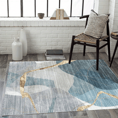 Modern Indoor Area Carpet for Living Room Bedroom Office