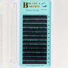 Natural Soft Curling Cluster Lashes 0 15mm Individual Extensions
