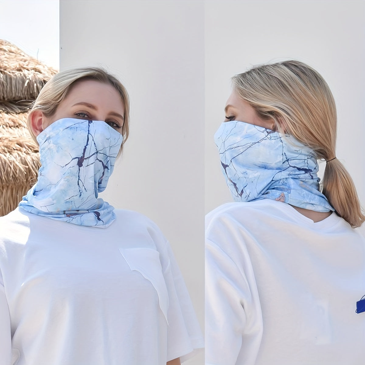 Cooling Sunblock Scarf for Biking Fishing Neck Gaiter