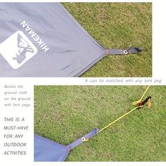 Waterproof Camping Tarp Thicken Beach Pad Sun Canopy Ground Sheet
