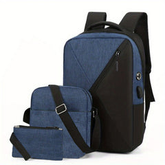 Men's Outdoor Sports Travel Backpack Set