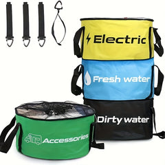 3 Pack RV Hose Bag Marine Waterproof Storage Sewer Hose Bag