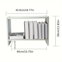 Desk Bookshelf Storage Rack Study Table Cabinet Organizer