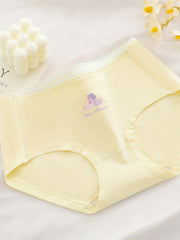 Girls Cartoon Bell Shortie Brief Cotton Underwear Set
