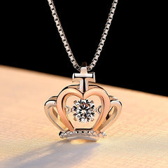 Badass Daughter Crown Necklace - Birthday Gift