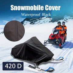 Waterproof Snowmobile Storage Cover Universal Fit 420D Oxford Fabric