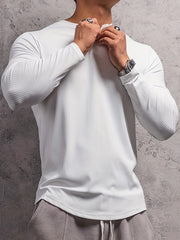 Men's Active Mid Stretch Long Sleeve Shirt