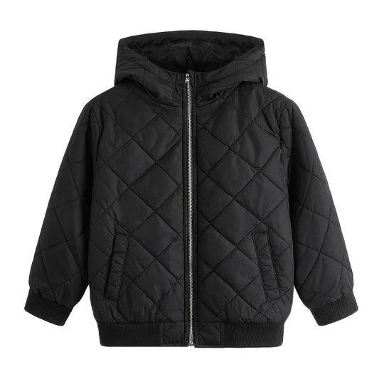 Girls Warm Hooded Jacket for Fall Winter Sports