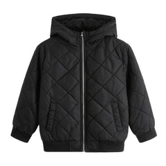 Girls Warm Hooded Jacket for Fall Winter Sports