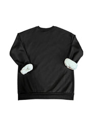 Slogan Print Crew Neck Top & Joggers Set