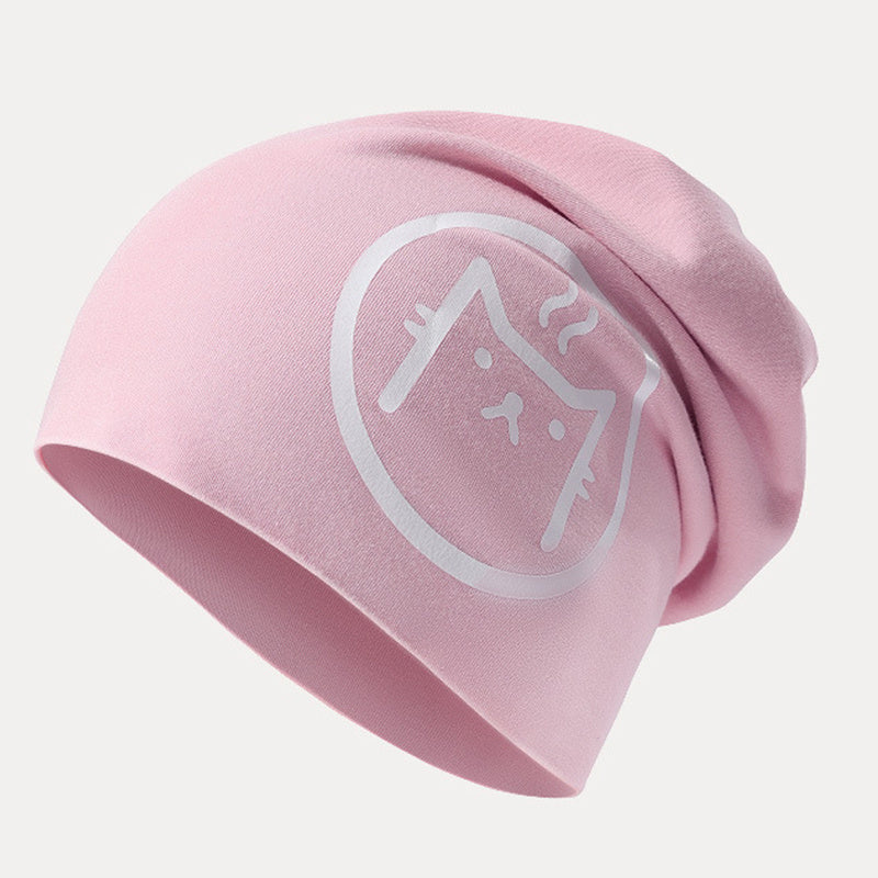 Slouchy Beanie Solid Winter Hat Lightweight Sleep Caps For Women