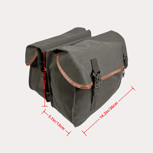Large Capacity Waterproof Bike Trunk Bag for Commuting and Shopping