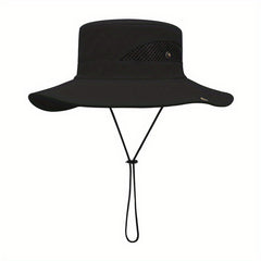 Rolled Brim Bucket Hat Sun Hat Unisex Breathable Waterproof Boonie Hats