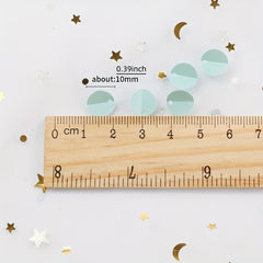 300pc PVC Bulk Sequins DIY Sequins For Crafts 10mm Sequin Set