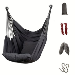 Sturdy Cotton Woven Hammock for Ultimate Outdoor Comfort