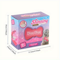 Sparkling Simulated Diamond Hair Clip DIY Kit, Luster Series