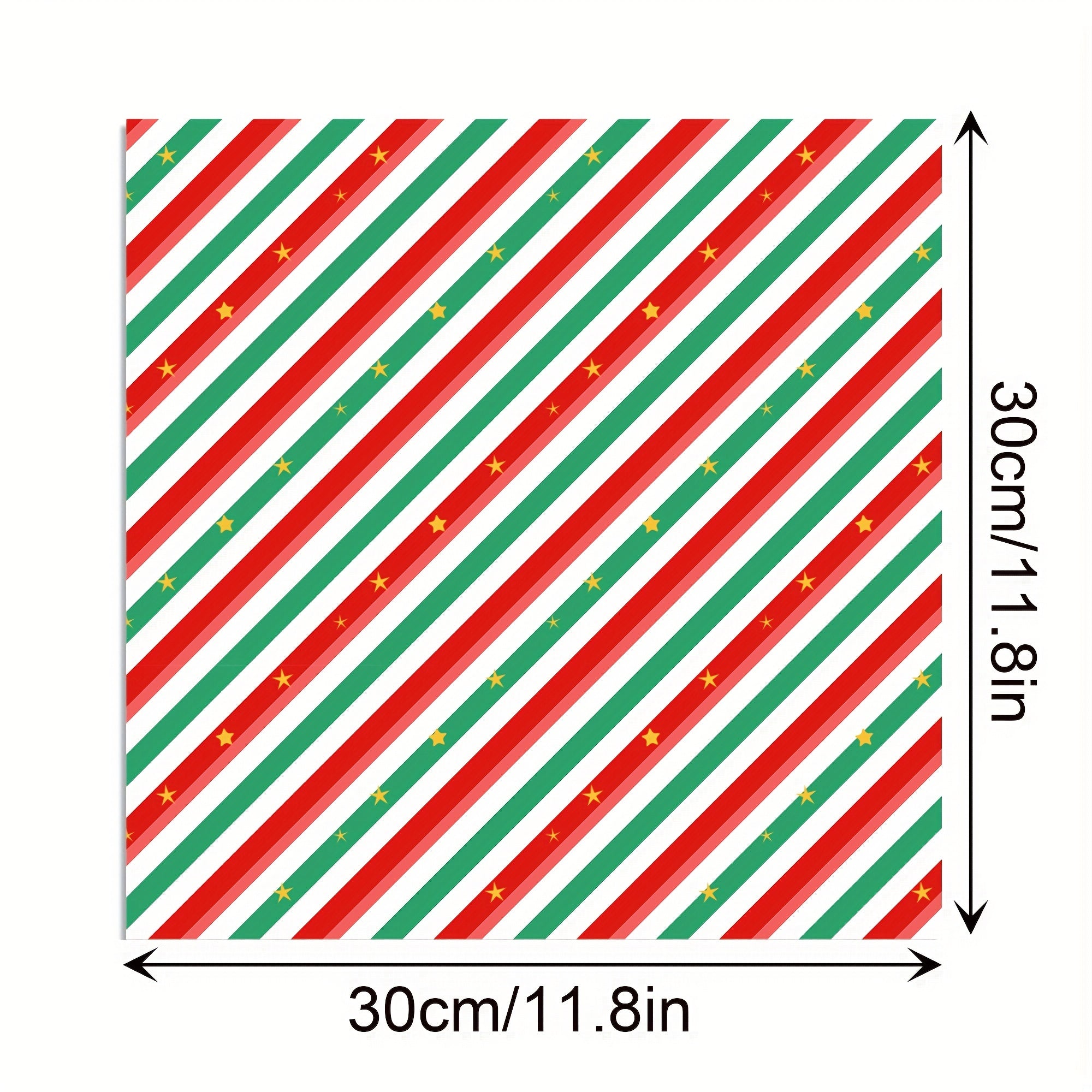 24 Sheets Double Sided Christmas Pattern Paper for DIY Background