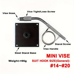 Mini Fly Tying Vise Portable Hook Tying Fishing Accessory