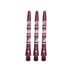 3pcs Colorful Carving Dart Shafts Aluminum Alloy Dart Rod Accessories