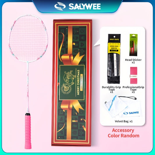 SALYWEE Professional Badminton Racket - Carbon Racket For Competition & Training