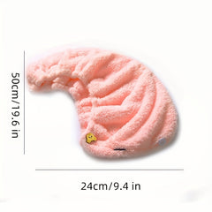 Quick Drying Hair Towel Wrap Soft Absorbent Hair Cap