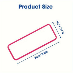 27pcs Magnetic Dry Erase Labels 9 Colors Whiteboard Locker Fridge School Office