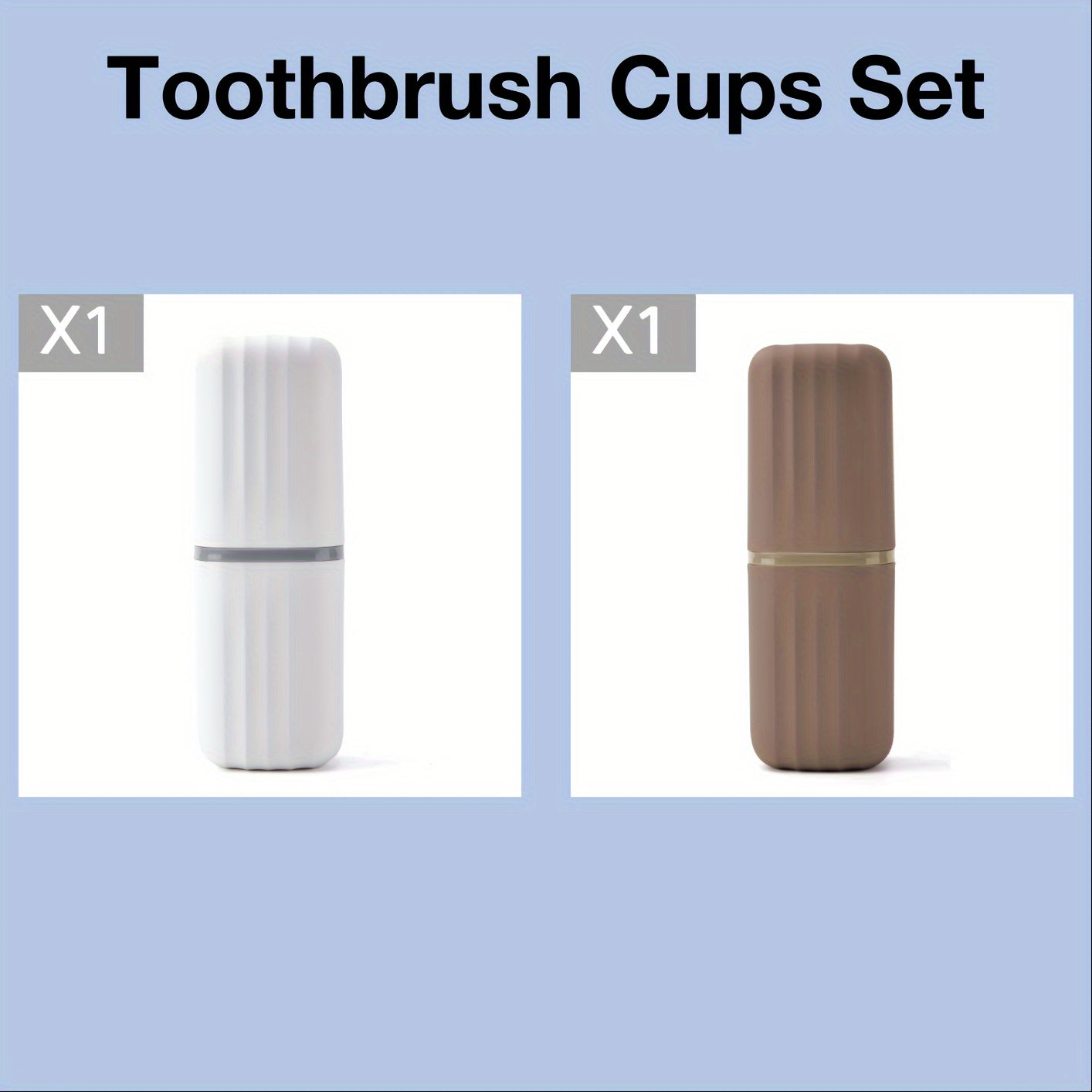 Travel Washing Cup Toothbrush Toothpaste Storage Box Dental Box Organizer