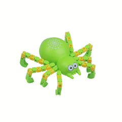 Link Chain Spider Toy Fidget Spinner Gift Plastic Assorted Colors