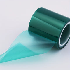 High Temp Green Semi Transparent Tape 5m Roll for Metal Frame Epoxy UV Resin Pen