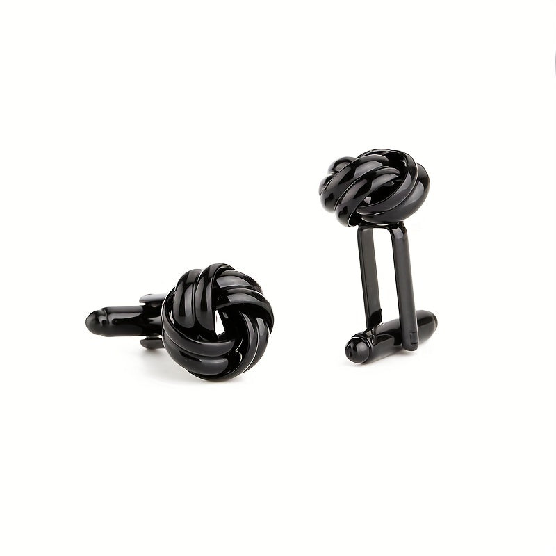 French Men's Shirt Twist Cufflinks