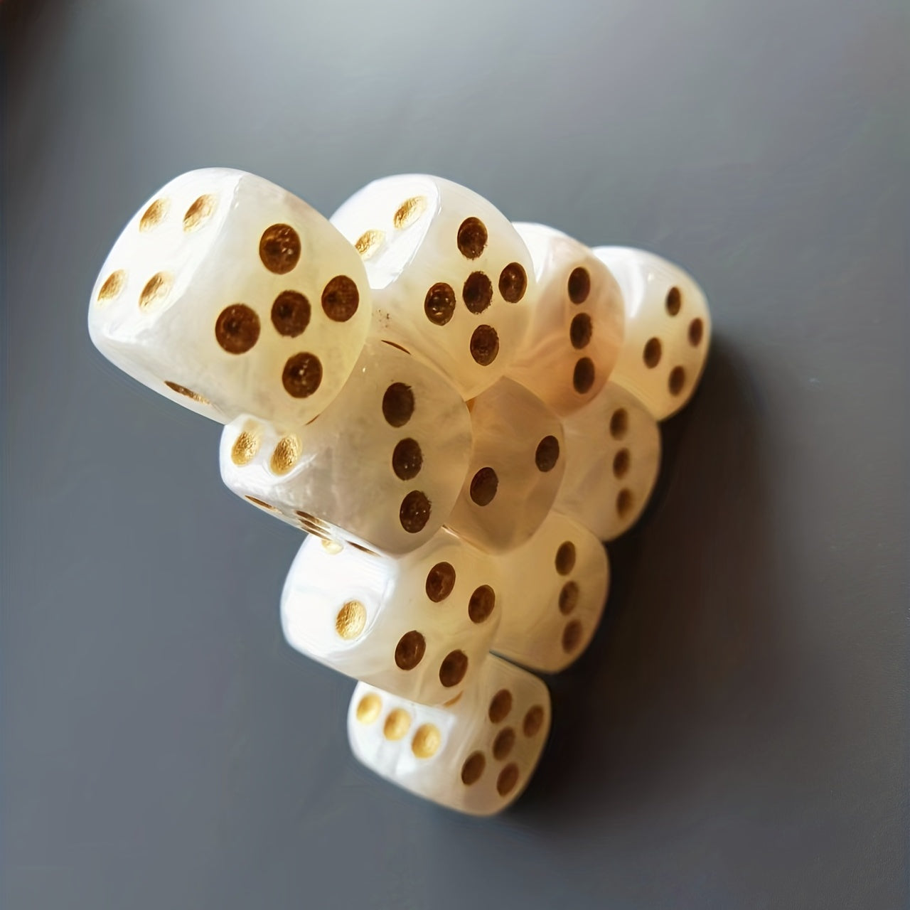10-Piece Game Dice Set for Family Gathering