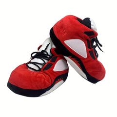 Men's Stylish Slippers Soft Cozy House Slippers Anti-skid Lace Up Shoes