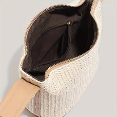 Boho Style Woven Straw Handbag Crossbody Bag for Women